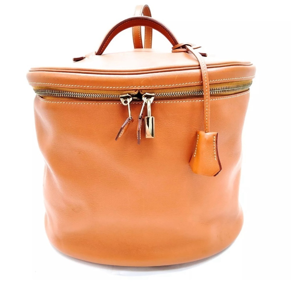 Hermes Vanity Bag Inter City Brown Leather